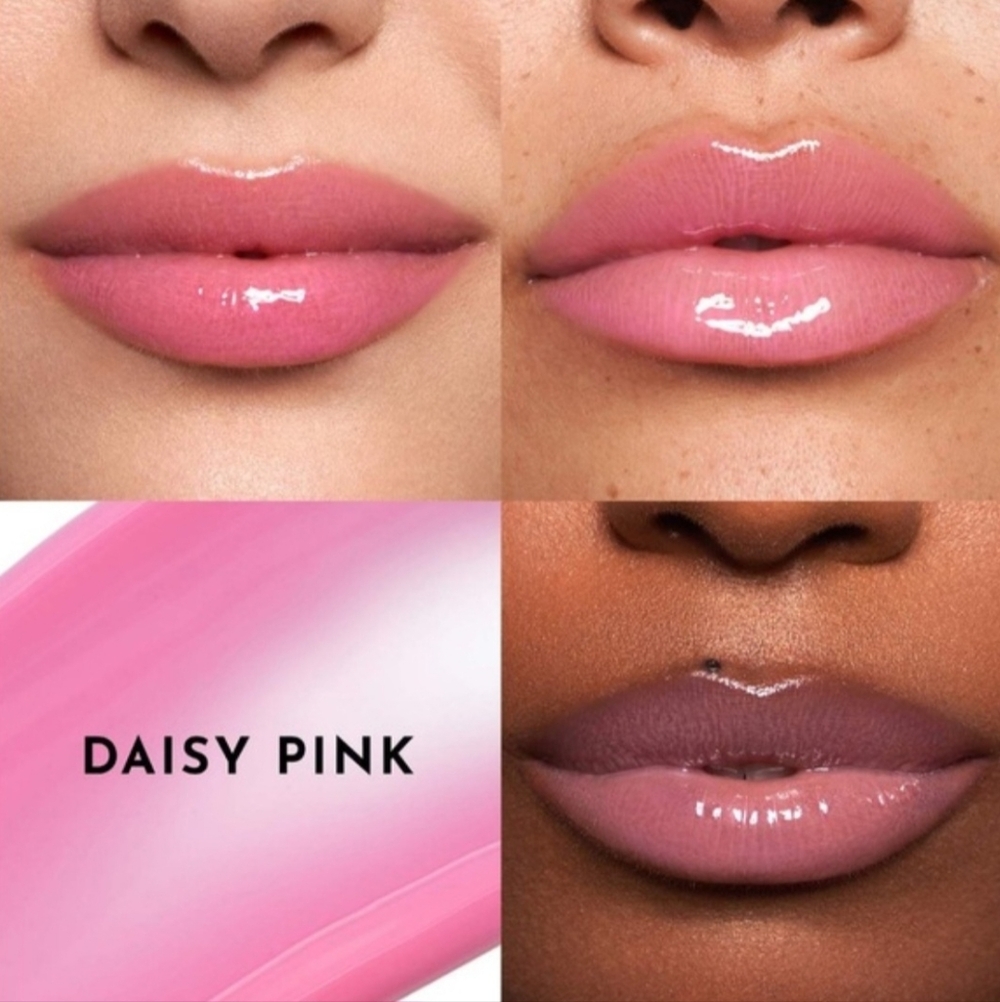 NIB Lawless Daisy Pink Lip Plumping Gloss Full Size - Picture 3 of 5